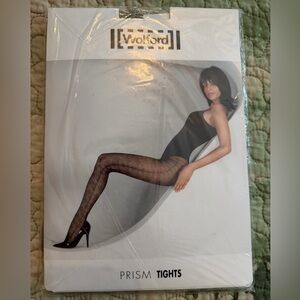 PRISM Black Patterned Tights